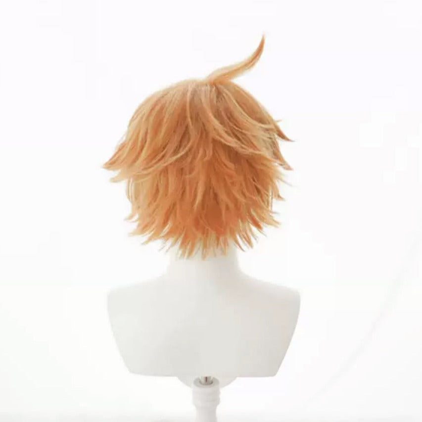 Genshin Impact Childe/Tartaglia Short Orange Hair Basic Wig