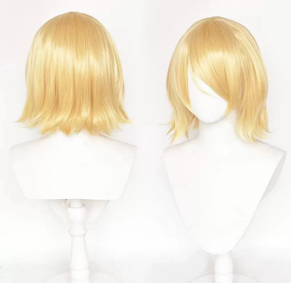 Virtual Singer Kagamine Rin&Kagamine Len Short Yellow Hair Basic Wig