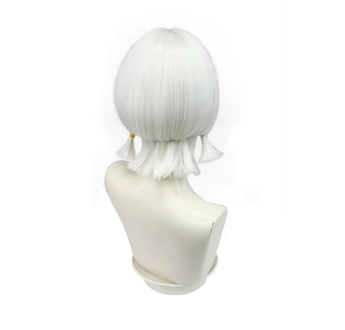 Genshin Impact Sayu Short White Hair Basic Wig