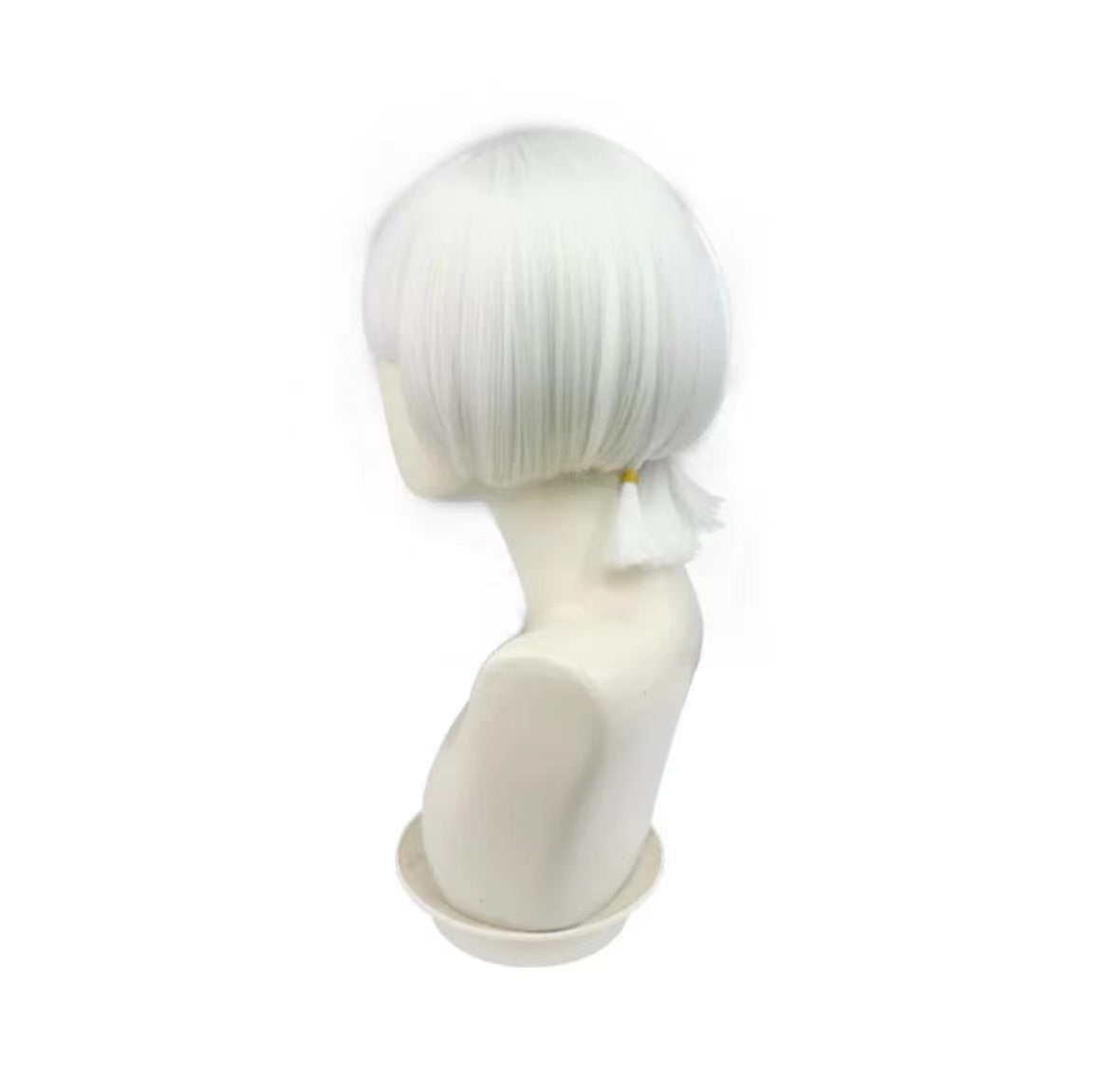 Genshin Impact Sayu Short White Hair Basic Wig