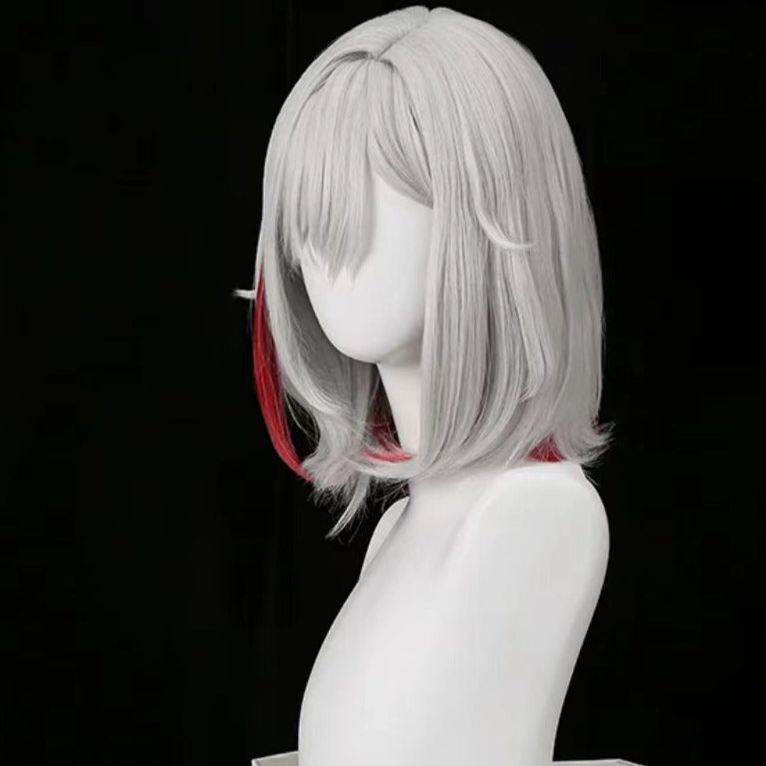 Honkai: Star Rail Topaz Short White Hair Basic Wig