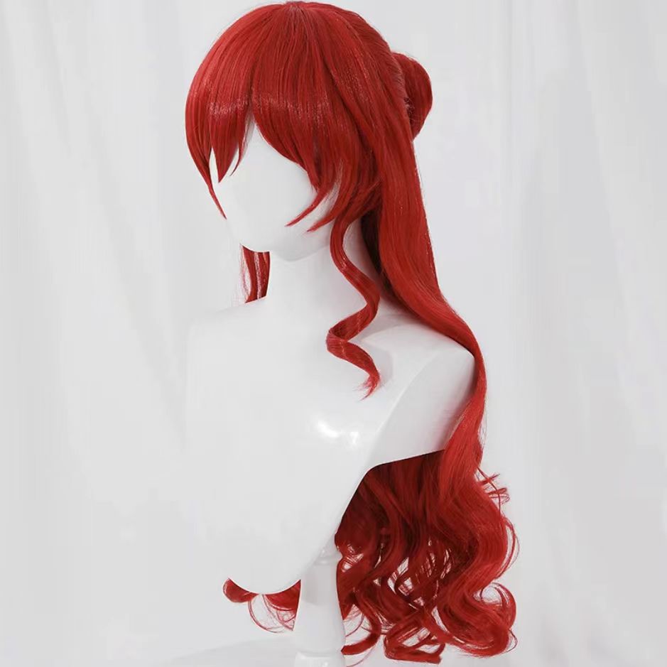 Honkai: Star Rail Himeko Long Red Hair Basic Wig