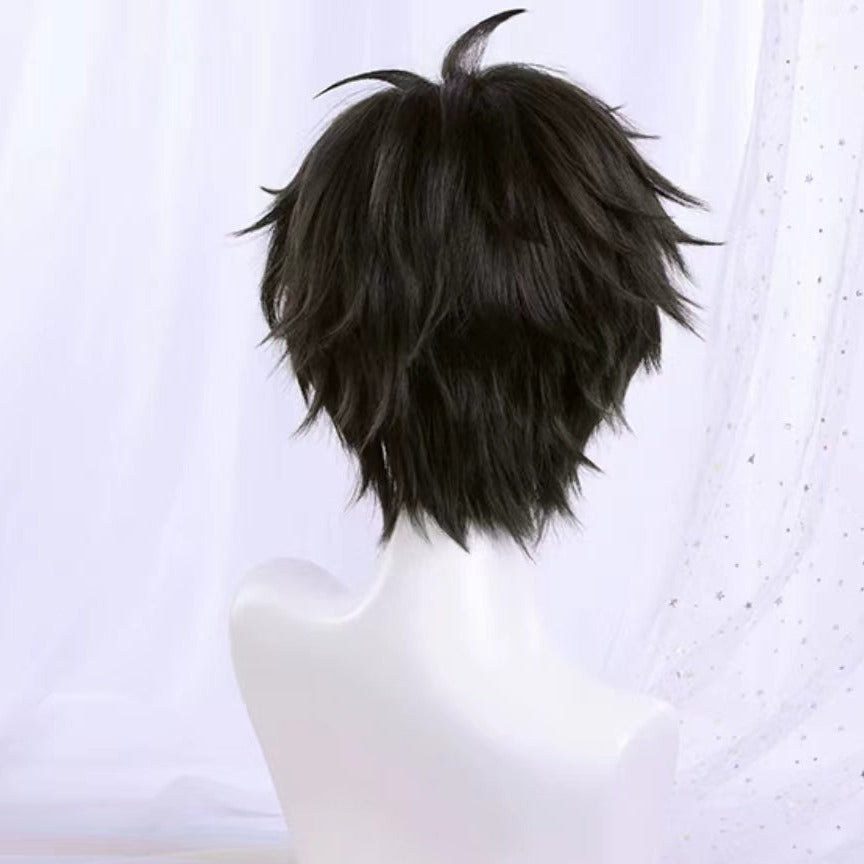 Honkai: Star Rail Nicholas [Short, Long] Black Hair Basic Wig