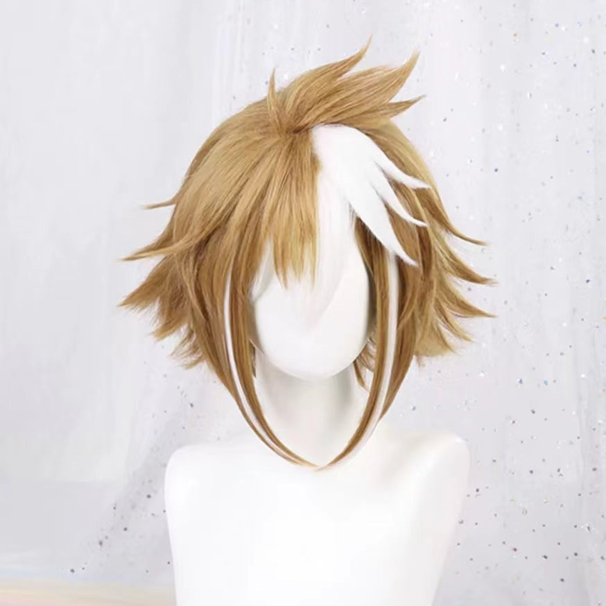 Genshin Impact Gorou Short Brown Hair Basic Wig