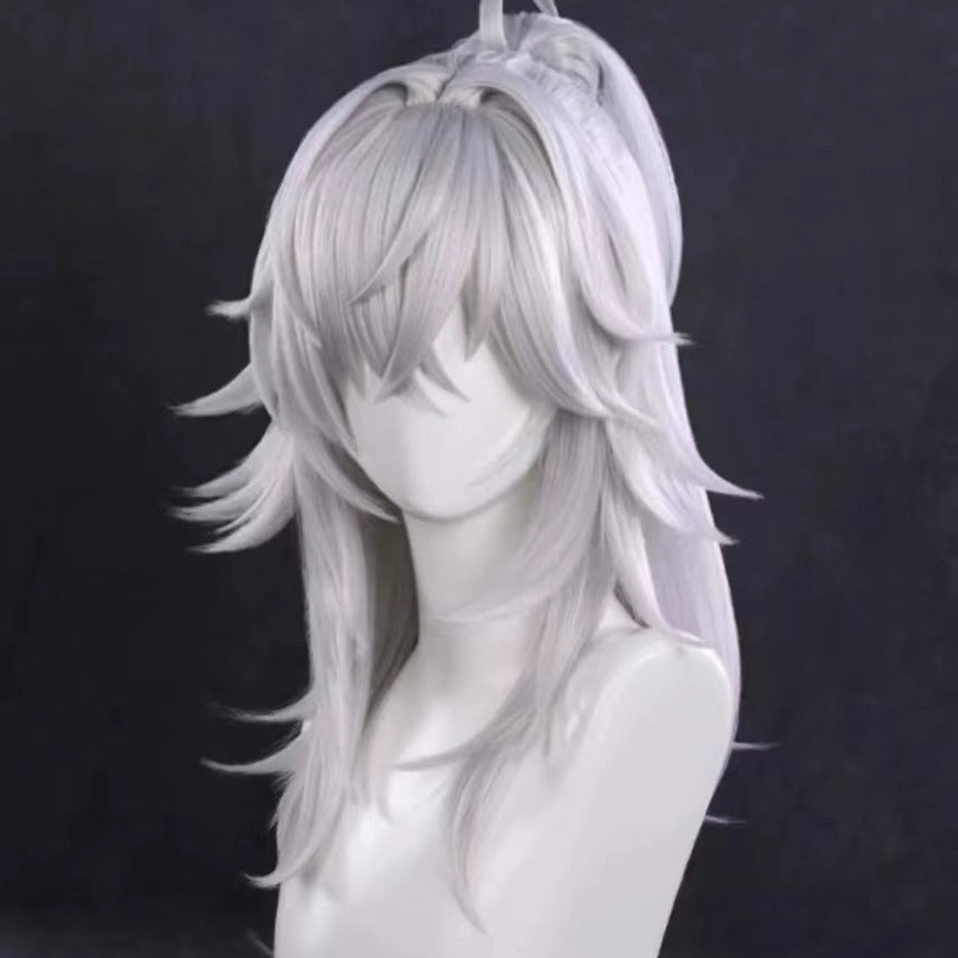 Honkai: Star Rail Jing Yuan Long White Hair Basic Wig