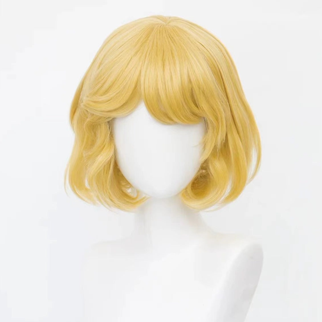 Identity V Mind's Eye Helena Adams (Starlight Maiden) Kurze gelbe Haare Basic Perücke