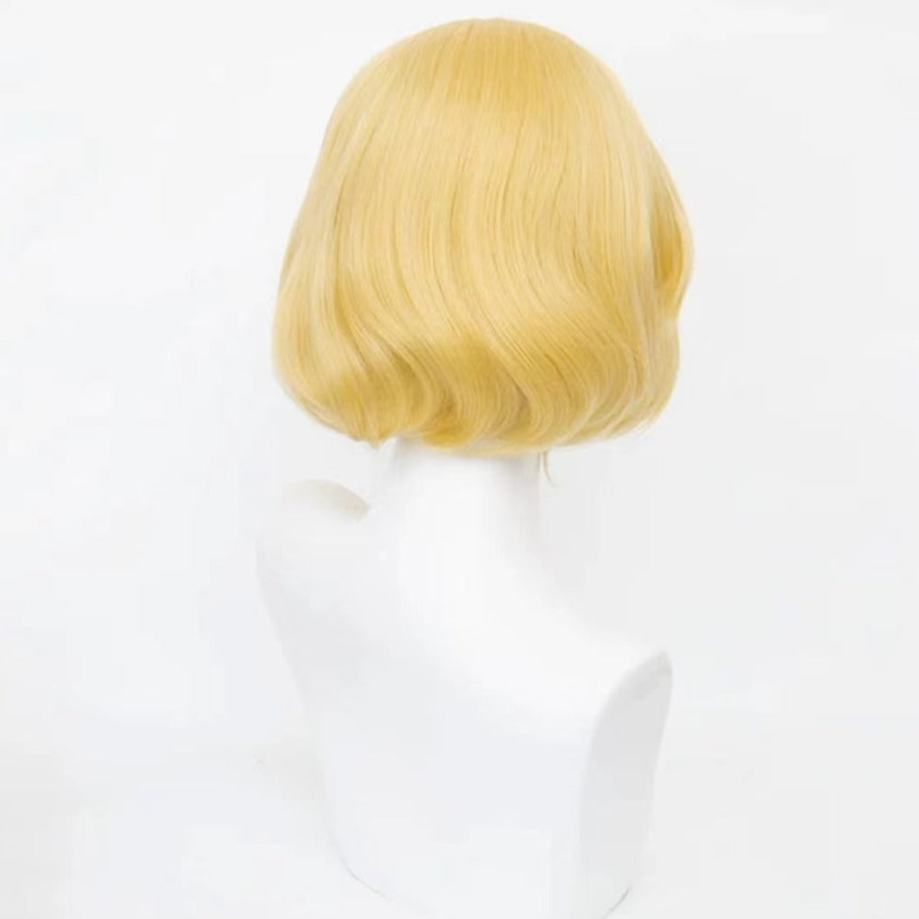 Identity V Starlight Maiden Short Yellow Hair Basic Wig