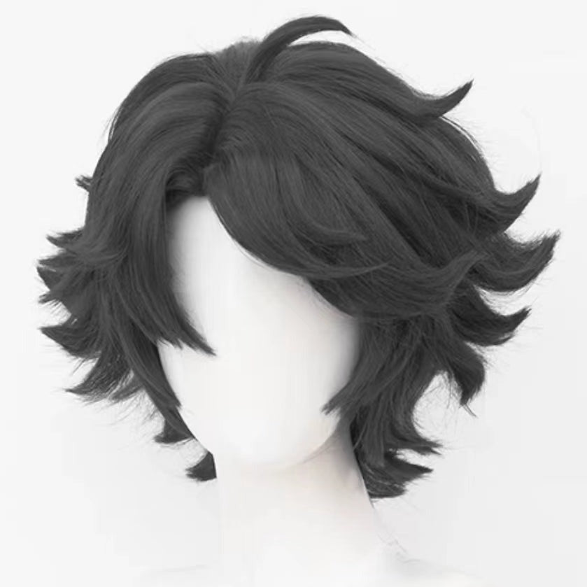 Identity V Surveyor Short Black Hair Basic Wig