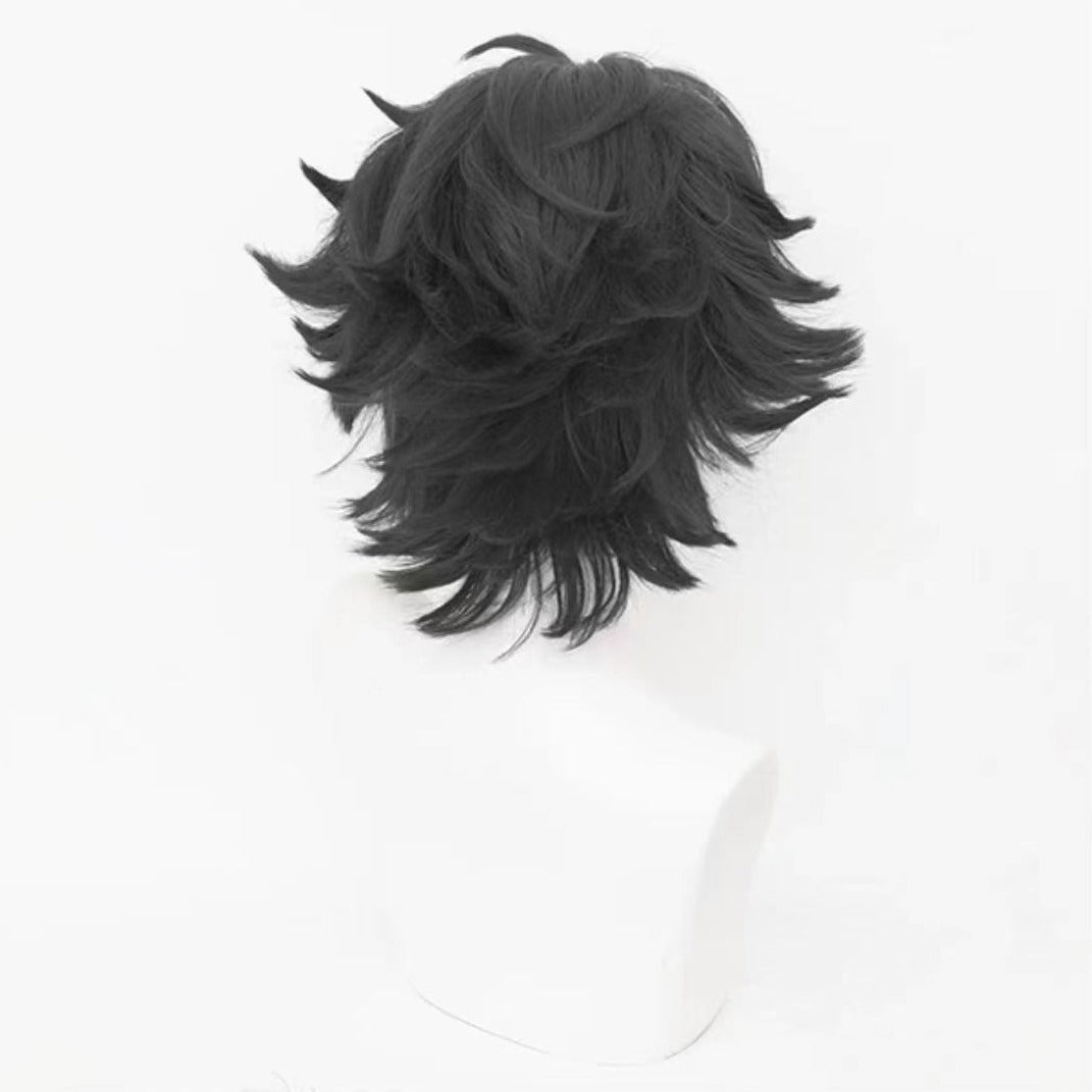 Identity V Surveyor Short Black Hair Basic Wig