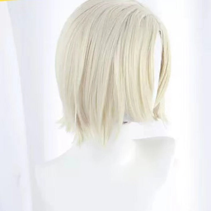 IdentityV Tomb Watcher Short Golden Hair Basic Wig