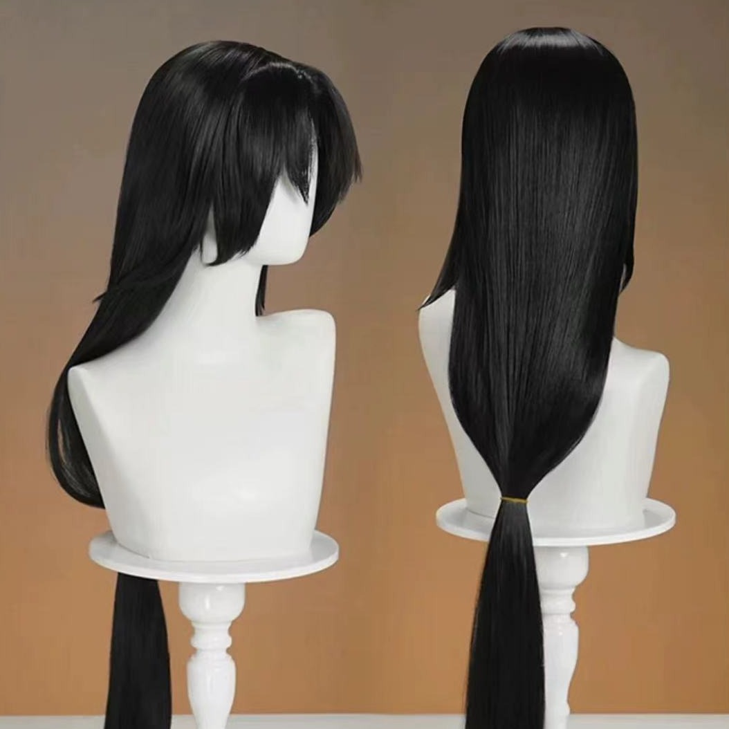 Identity V Broken Blossoms Long [White, Black] Hair Basic Wig