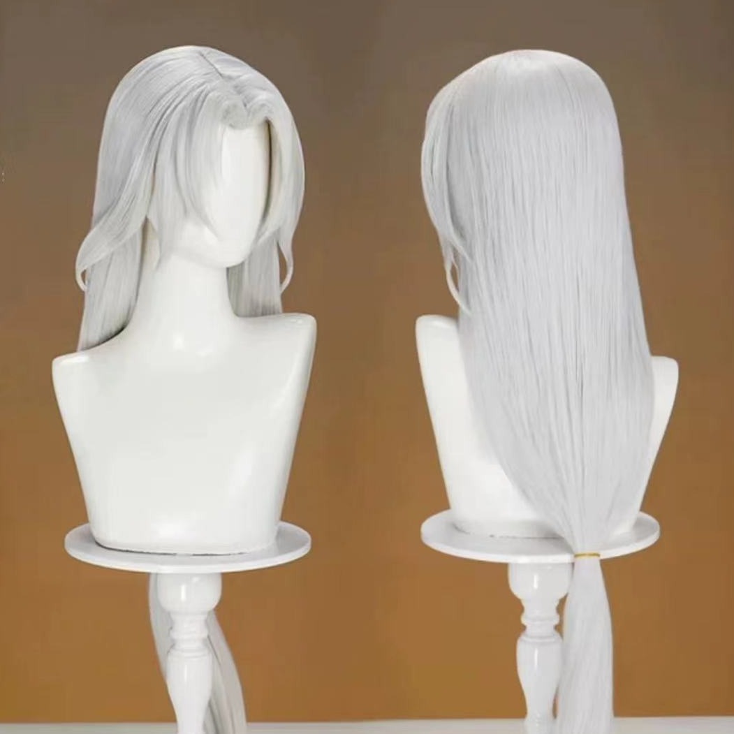 Identity V Broken Blossoms Long [White, Black] Hair Basic Wig