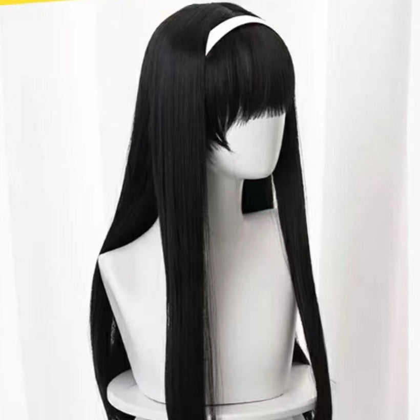 Identity V Kawakami Tomie Long Black Hair Basic Wig