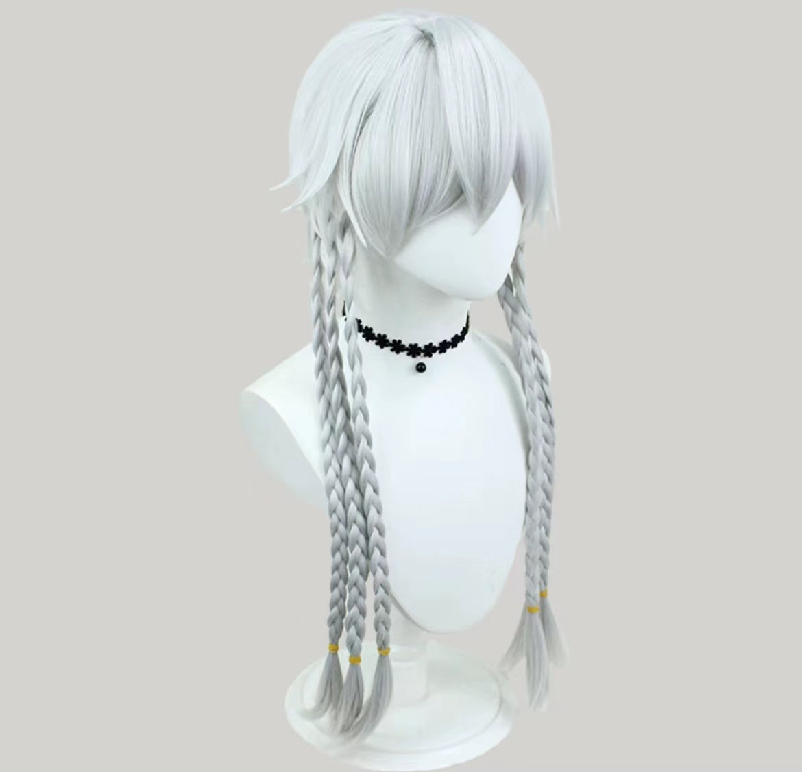 Identity V Morningstar Long White Hair Basic Wig