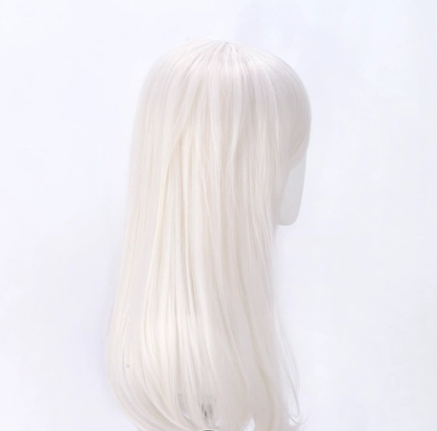 Tokyo Revengers Sanzu Haruchiyo Lange [Pink, Weiß] Haare Basic Perücke