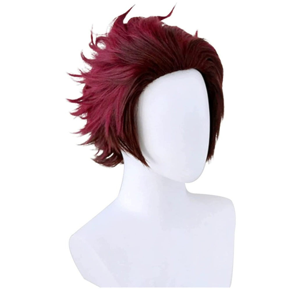 Demon Slayer Kamado Tanjirou Short Hair Basic Wig