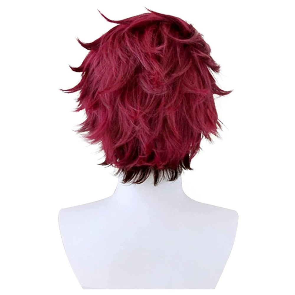 Demon Slayer Kamado Tanjirou Short Hair Basic Wig