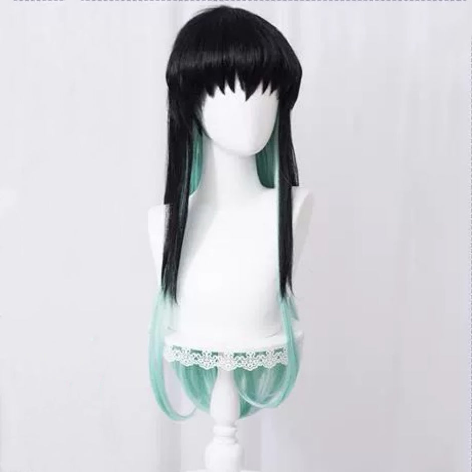 Demon Slayer Tokitou Muichirou Long Mix Hair Basic Wig