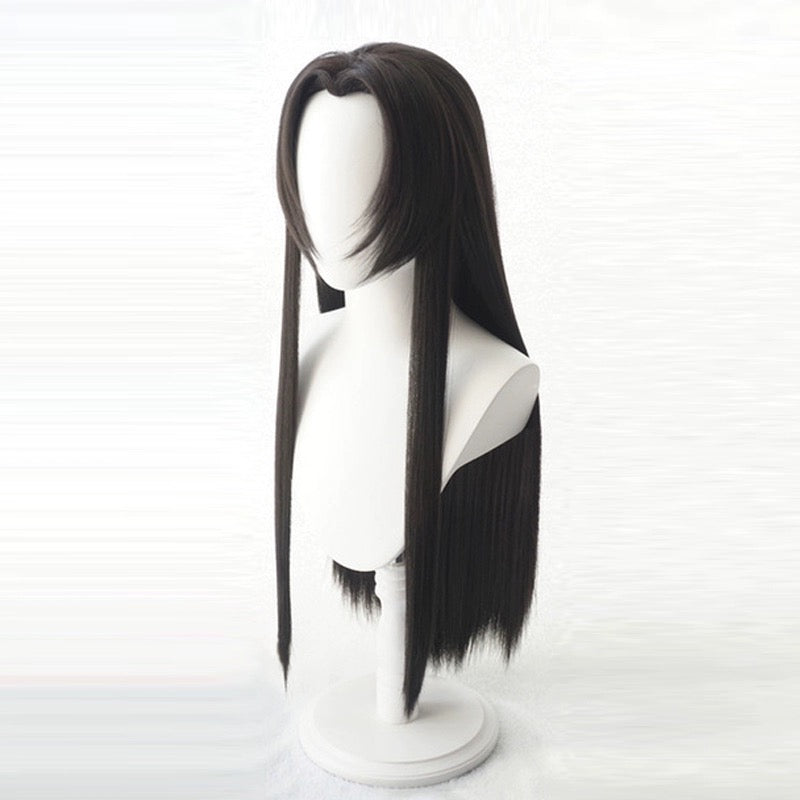 Demon Slayer Kochou Kanae Long Black Hair Basic Wig