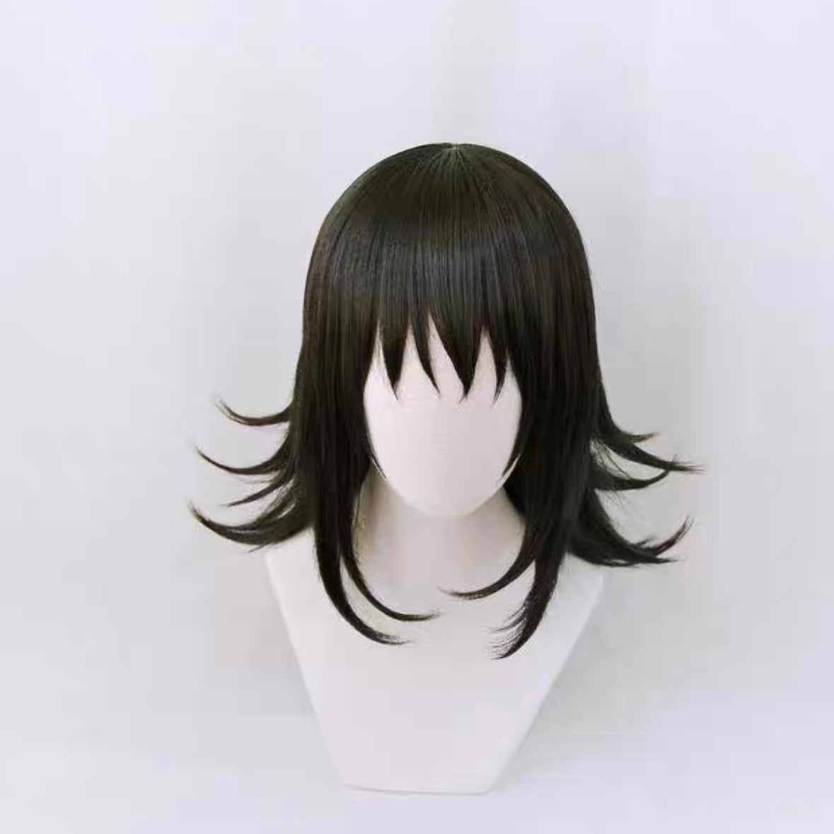 Demon Slayer Makomo Short Black Hair Basic Wig
