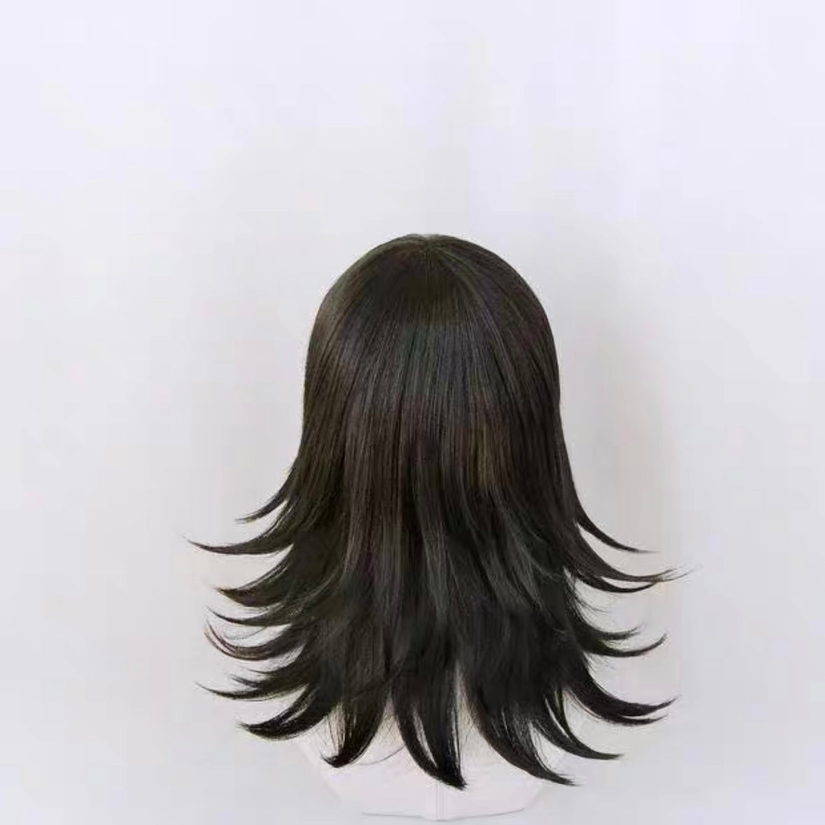 Demon Slayer Makomo Short Black Hair Basic Wig