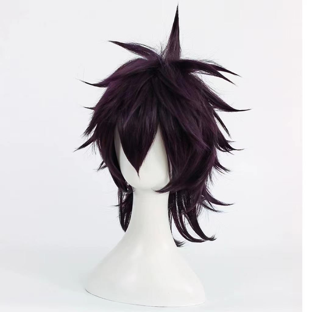 JoJo's Bizarre Adventure Narancia Ghirga Short Purple Hair Basic Wig