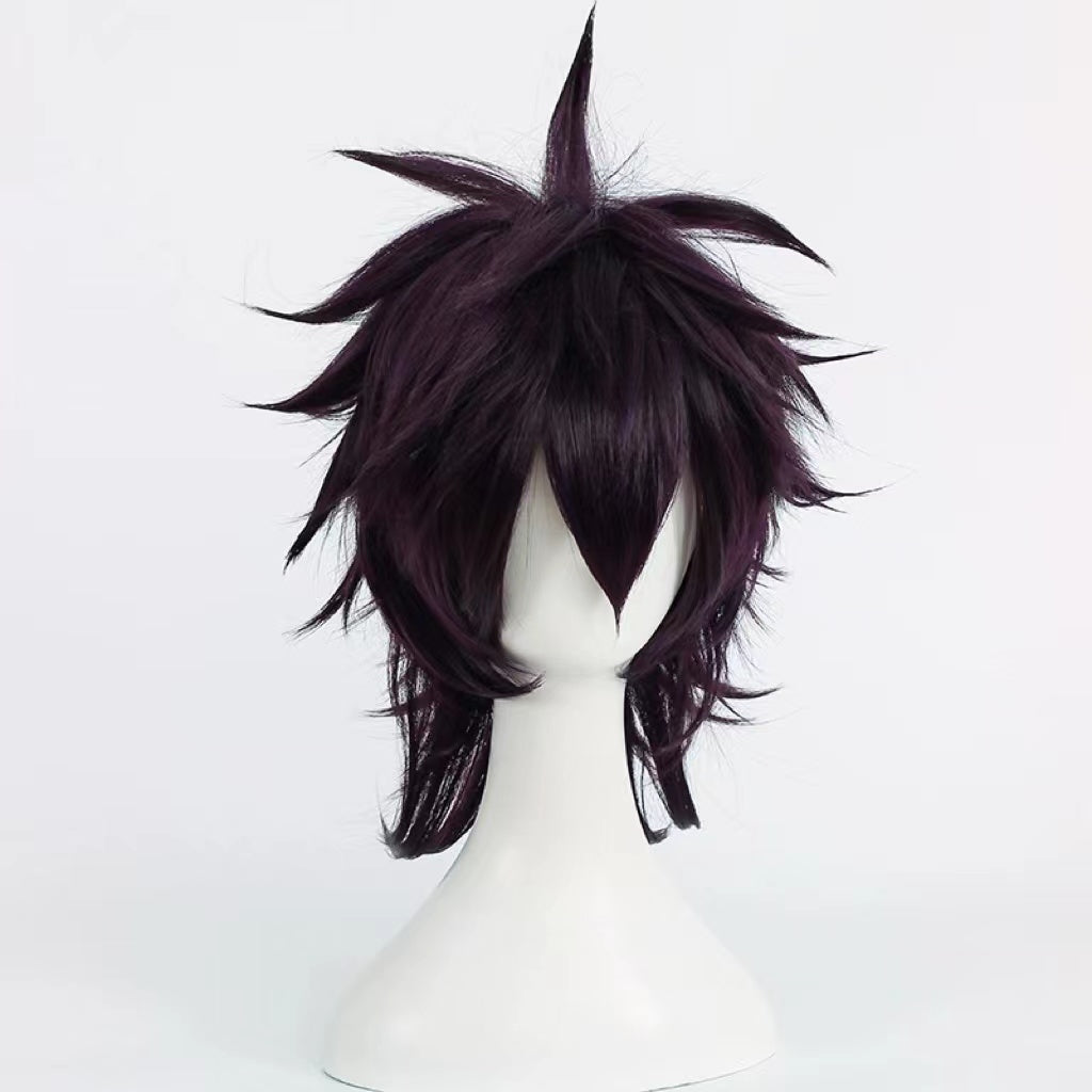 JoJo's Bizarre Adventure Narancia Ghirga Short Purple Hair Basic Wig