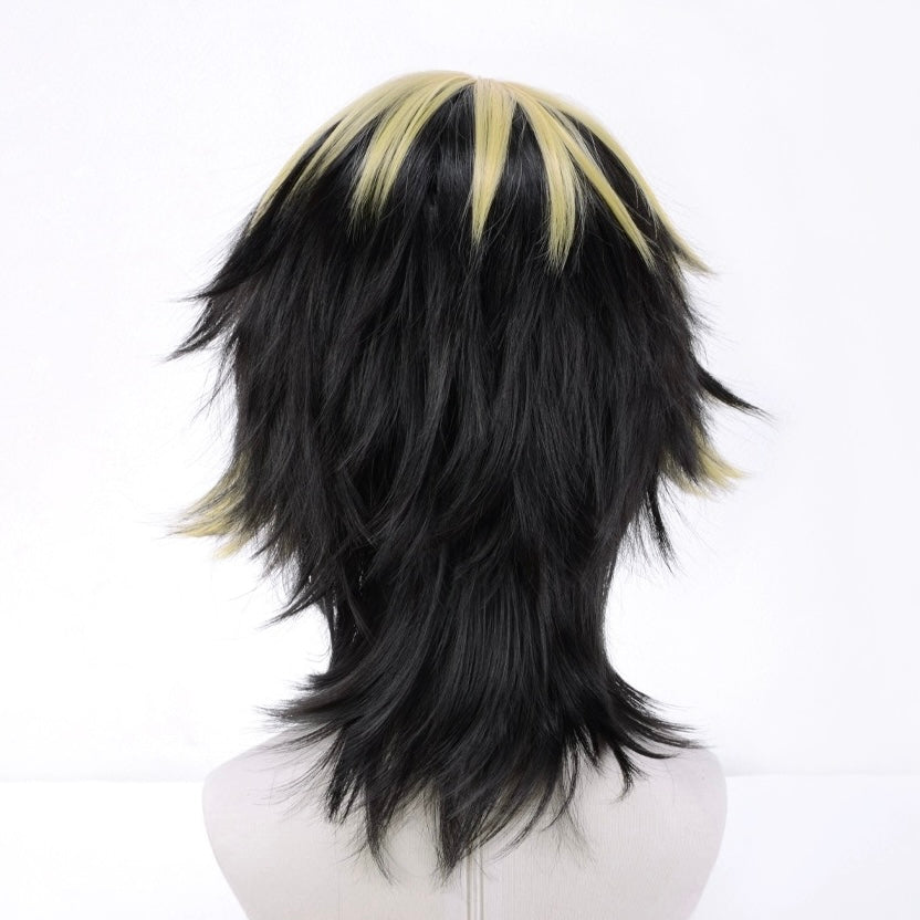 Tokyo Revengers Hanemiya Kazutora Short Mix Hair Basic Wig