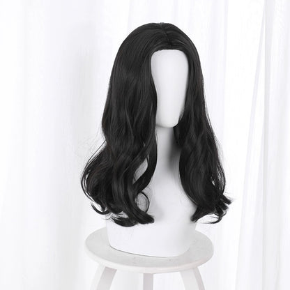 Tokyo Revengers Baji Keisuke Lange schwarze Haare Basic Perücke