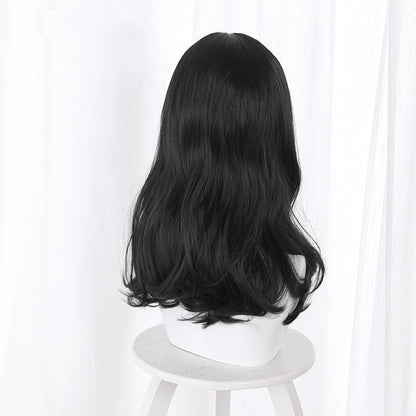 Tokyo Revengers Baji Keisuke Lange schwarze Haare Basic Perücke