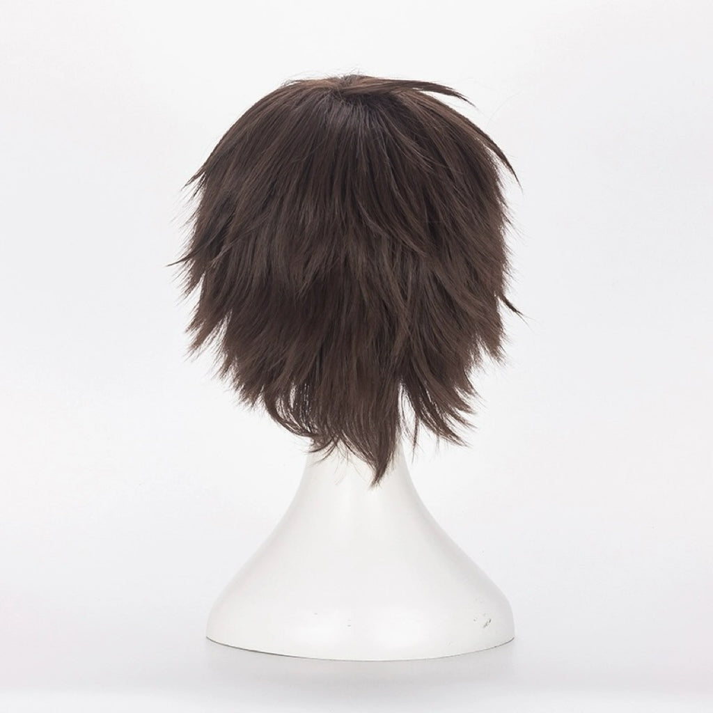 Attack on Titan Eren Yeager Short Brown Hair Basic Wig