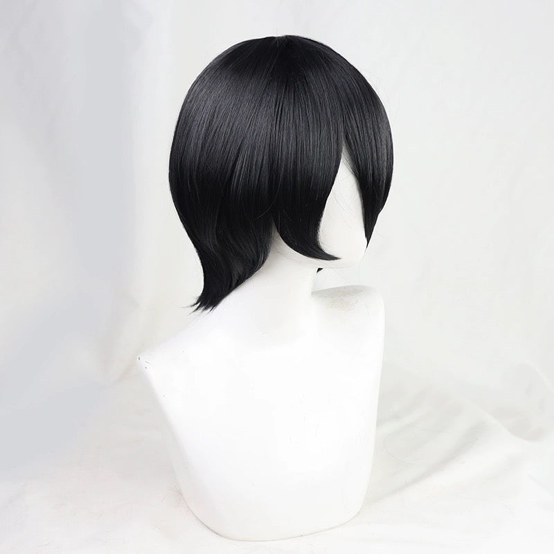 Attack on Titan Mikasa Ackerman Short Black Hair Basic Wig