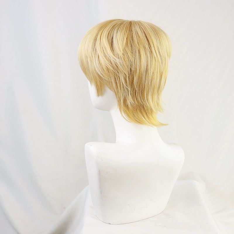 Attack on Titan Armin Arlert Short Yellow Hair Basic Wig