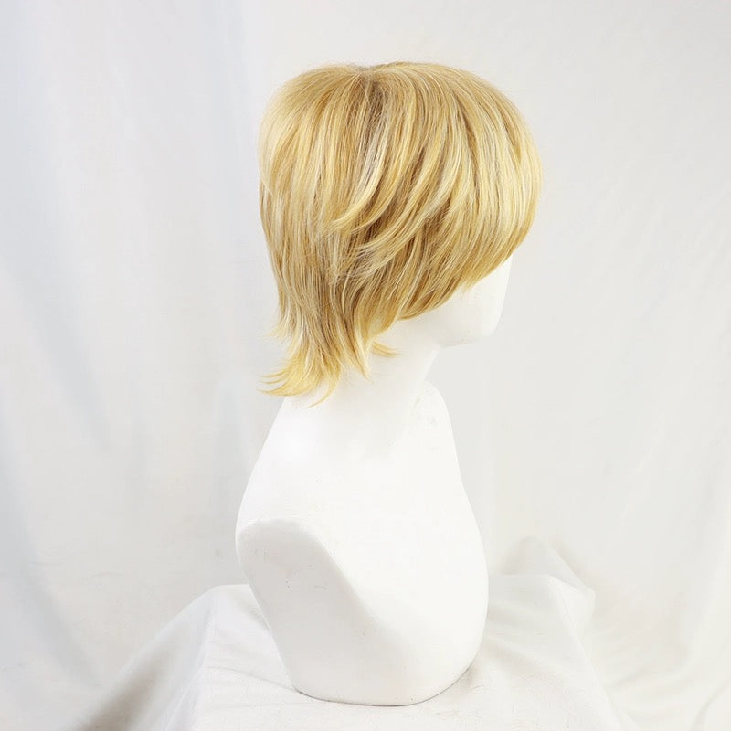 Attack on Titan Armin Arlert Short Yellow Hair Basic Wig