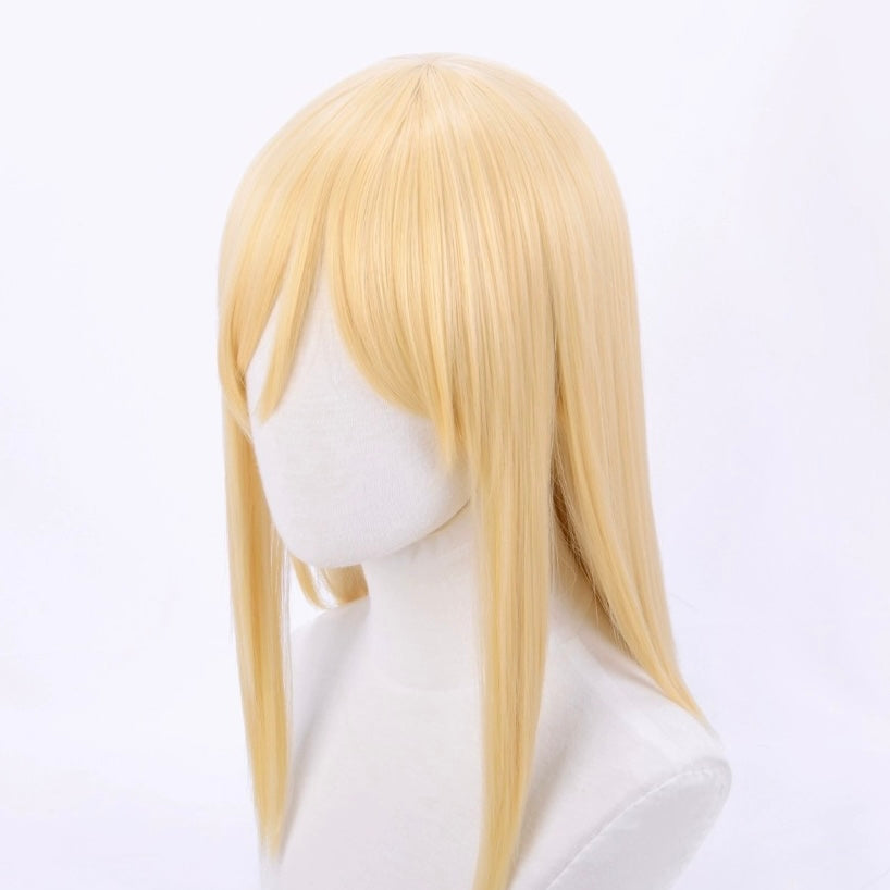 Attack on Titan Christa Lenz Long Yellow Hair Basic Wig