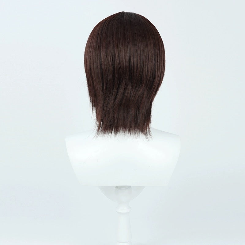 Attack on Titan Eren Jaeger Short Brown Hair Basic Wig