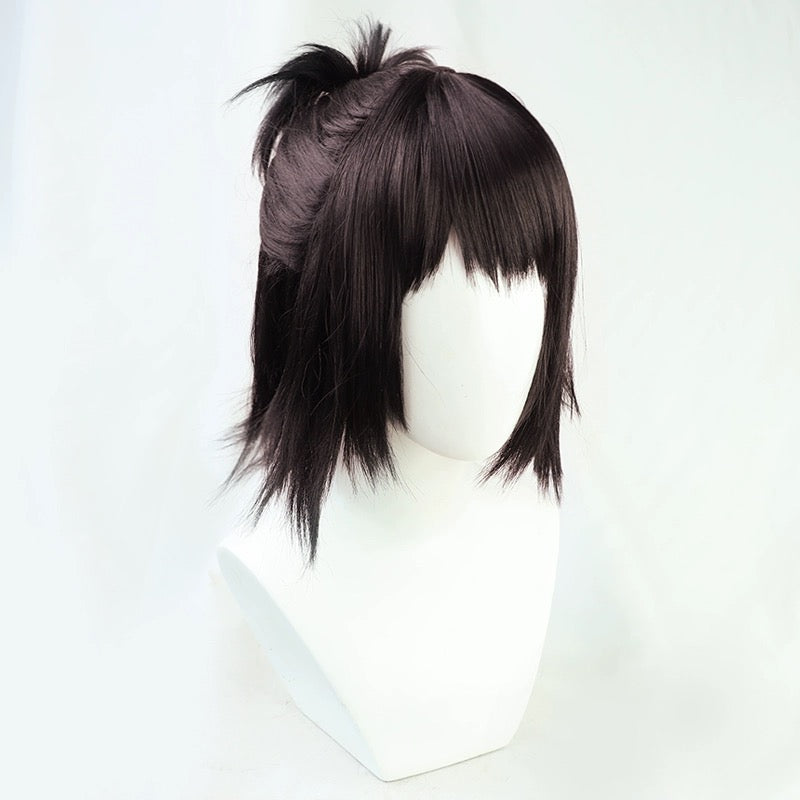 Attack on Titan Hange Zoe Short Brown Hair Basic Wig