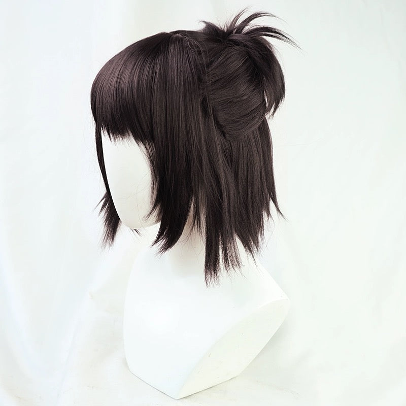 Attack on Titan Hange Zoe Short Brown Hair Basic Wig