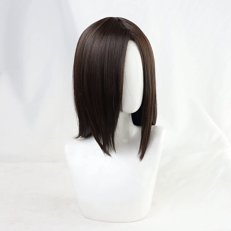 Attack on Titan Eren Jaeger Short [Black Brown] Hair Basic Wig