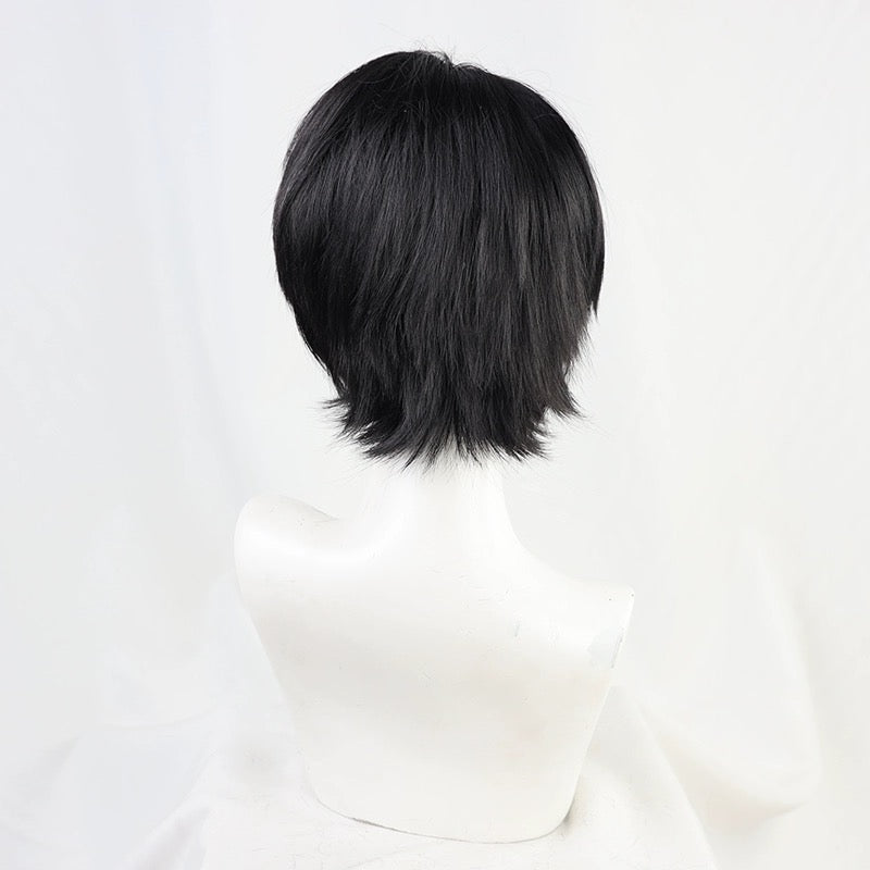 Attack on Titan Levi Ackerman Short Black Hair Basic Wig