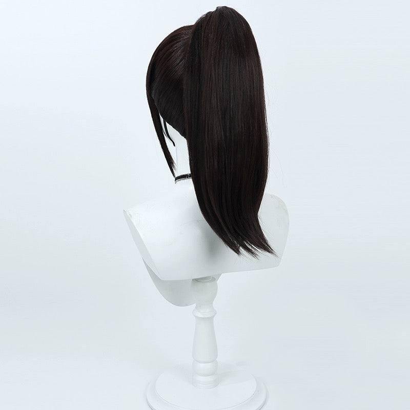 Attack on Titan Sasha Braus Long Dark Brown Hair Basic Wig