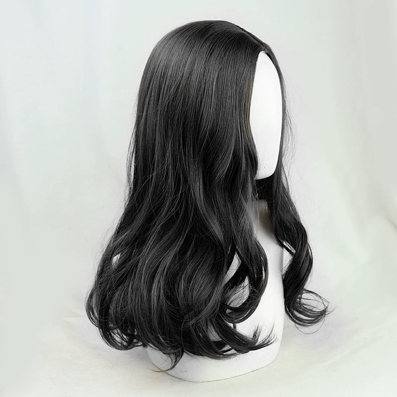 Attack on Titan Pieck Finger Long Black Hair Basic Wig