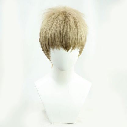 Attack on Titan Falco Grice Kurze grüne Haare Basic Perücke