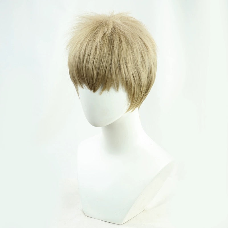 Attack on Titan Falco Grice Short Green Hair Basic Wig