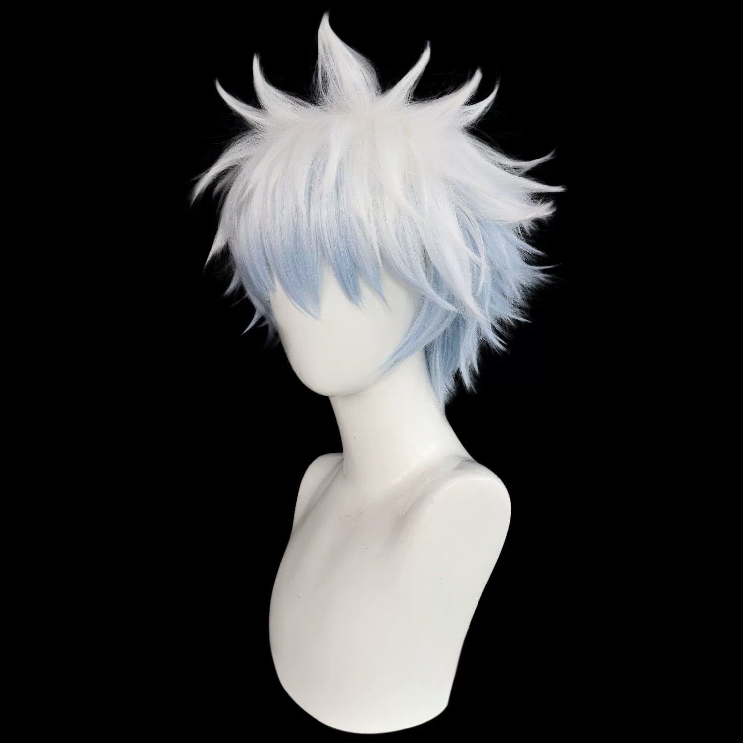 Gintama Sakata Gintoki Short Blue Hair Basic Wig