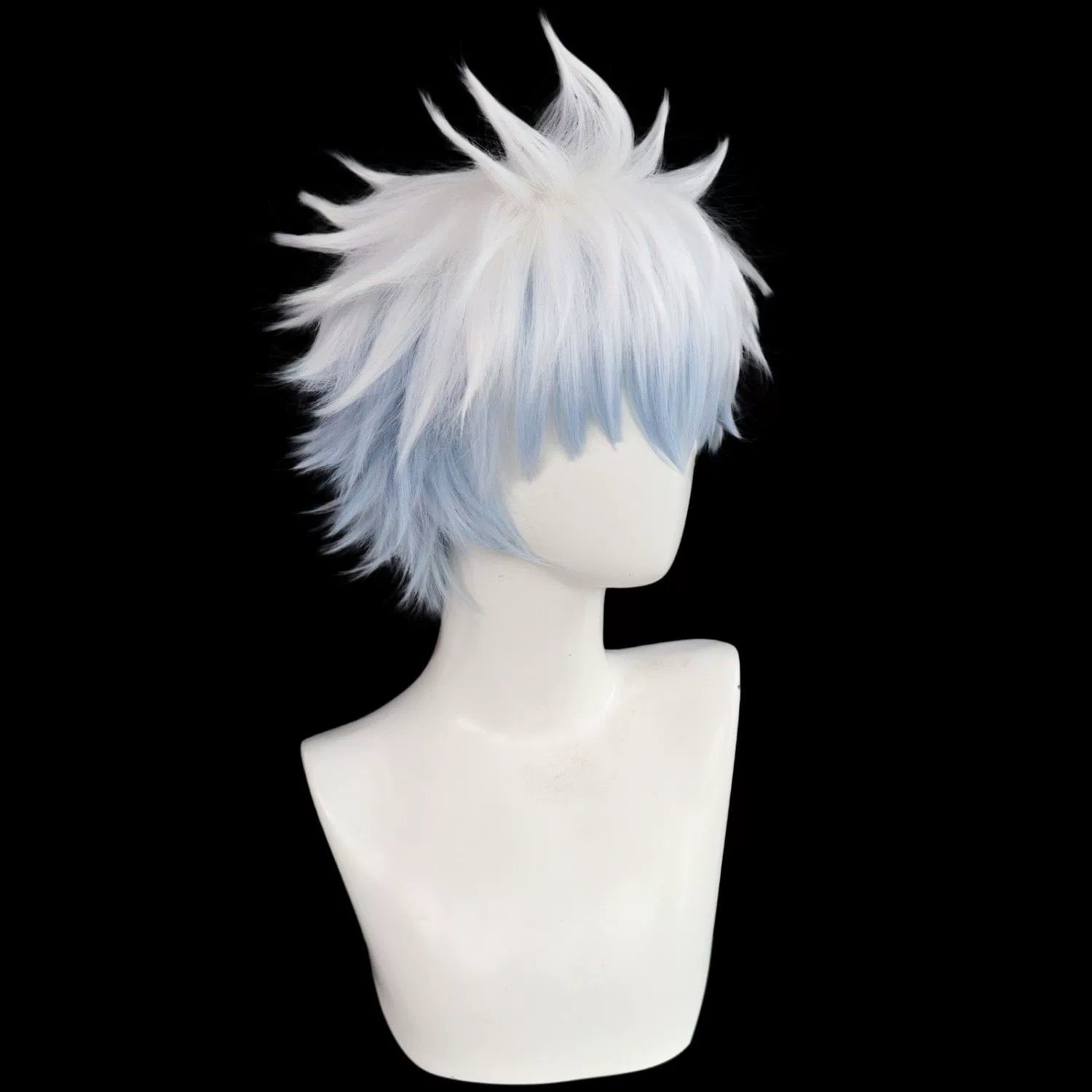 Gintama Sakata Gintoki Short Blue Hair Basic Wig