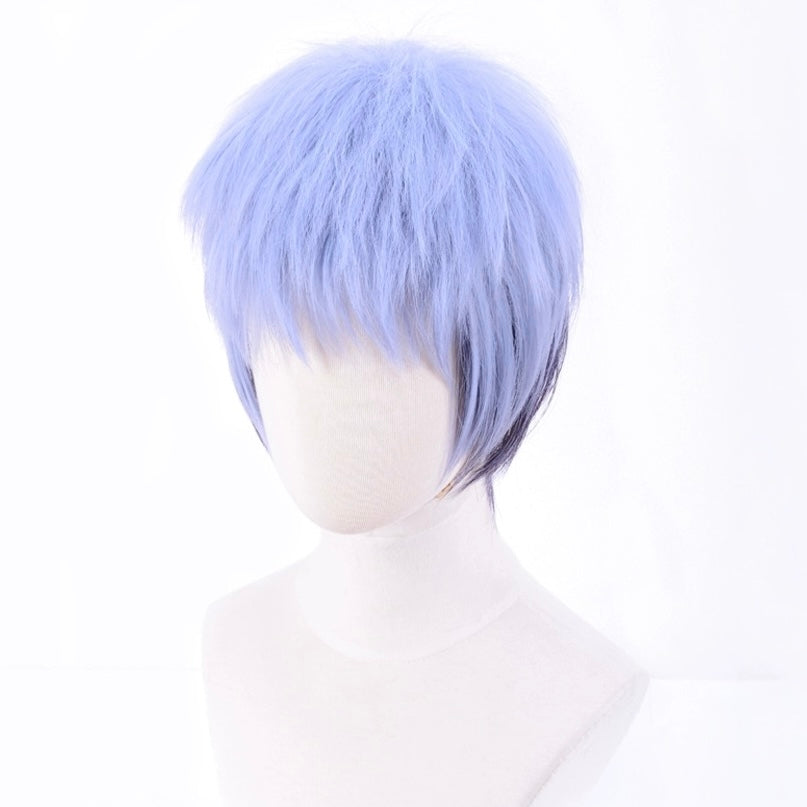 Tokyo Revengers Mitsuya Takashi Kurzes blaues Haar Basic Perücke