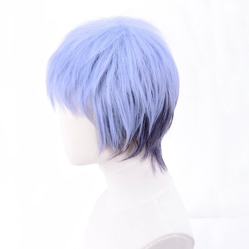 Tokyo Revengers Mitsuya Takashi Short Blue Hair Basic Wig