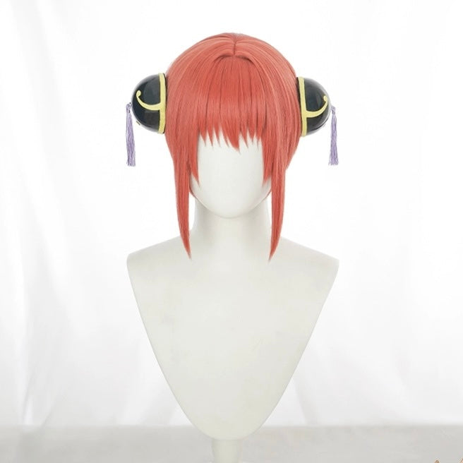 Gintama Kagura Long Orange Hair Basic Wig