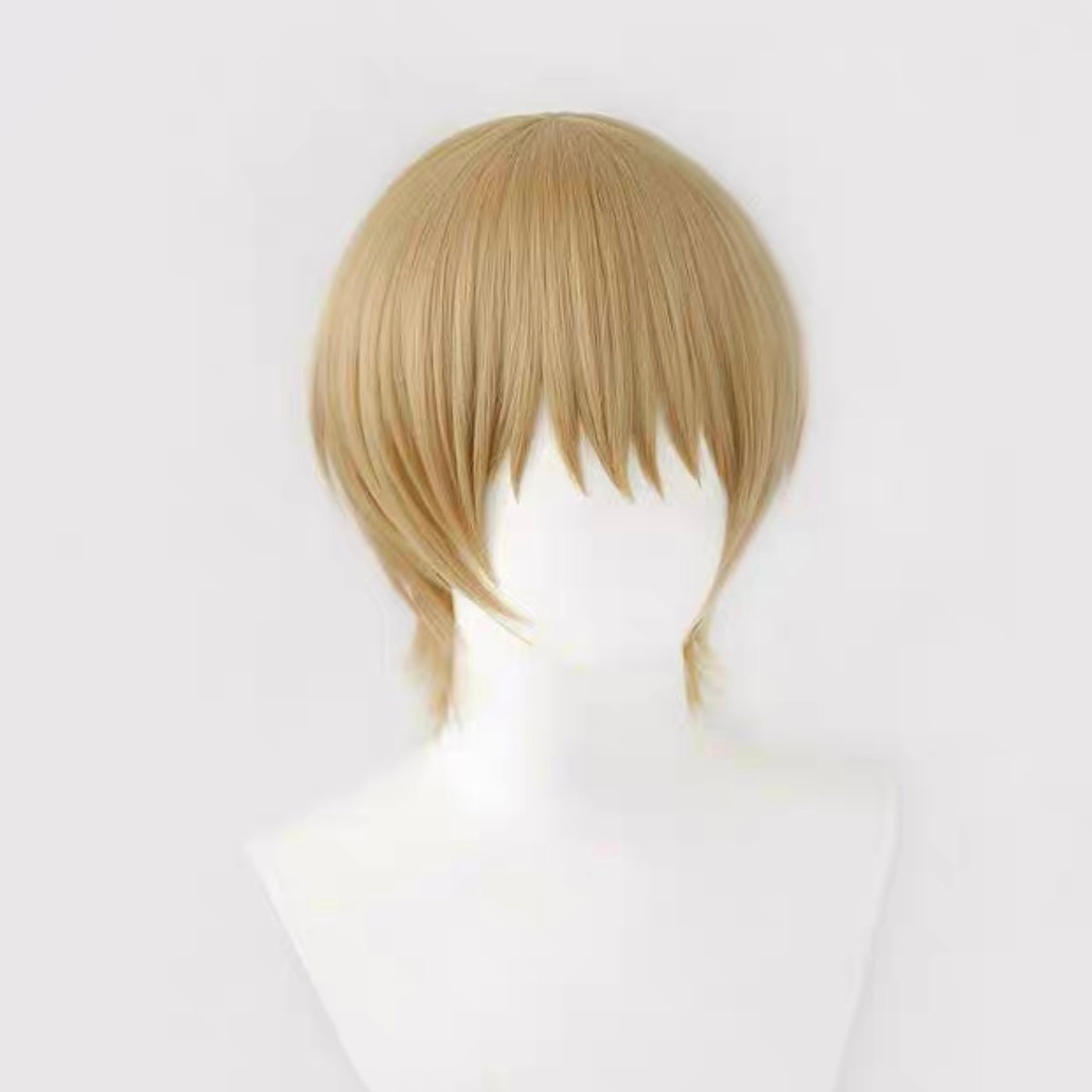 Gintama Okita Sougo Short Brown Hair Basic Wig